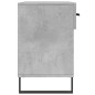 vidaXL Schuhbank Betongrau 102x35x55 cm Holzwerkstoff vidaXL Schuhbank Betongrau 102x35x55 cm Holzwerkstoff