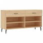vidaXL Schuhbank Sonoma-Eiche 102x35x55 cm Holzwerkstoff vidaXL Schuhbank Sonoma-Eiche 102x35x55 cm Holzwerkstoff