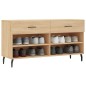 vidaXL Schuhbank Sonoma-Eiche 102x35x55 cm Holzwerkstoff vidaXL Schuhbank Sonoma-Eiche 102x35x55 cm Holzwerkstoff