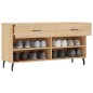 vidaXL Schuhbank Sonoma-Eiche 102x35x55 cm Holzwerkstoff vidaXL Schuhbank Sonoma-Eiche 102x35x55 cm Holzwerkstoff