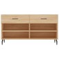 vidaXL Schuhbank Sonoma-Eiche 102x35x55 cm Holzwerkstoff vidaXL Schuhbank Sonoma-Eiche 102x35x55 cm Holzwerkstoff