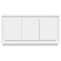 vidaXL Sideboard Weiß 102x35x55 cm Holzwerkstoff vidaXL Sideboard Weiß 102x35x55 cm Holzwerkstoff