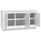 vidaXL Sideboard Weiß 102x35x55 cm Holzwerkstoff vidaXL Sideboard Weiß 102x35x55 cm Holzwerkstoff