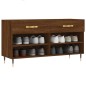 vidaXL Schuhbank Braun Eichen-Optik 102x35x55 cm Holzwerkstoff vidaXL Schuhbank Braun Eichen-Optik 102x35x55 cm Holzwerkstoff