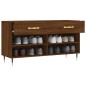 vidaXL Schuhbank Braun Eichen-Optik 102x35x55 cm Holzwerkstoff vidaXL Schuhbank Braun Eichen-Optik 102x35x55 cm Holzwerkstoff