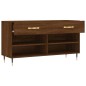 vidaXL Schuhbank Braun Eichen-Optik 102x35x55 cm Holzwerkstoff vidaXL Schuhbank Braun Eichen-Optik 102x35x55 cm Holzwerkstoff