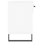 vidaXL Schuhbank Weiß 102x35x55 cm Holzwerkstoff vidaXL Schuhbank Weiß 102x35x55 cm Holzwerkstoff