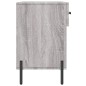 vidaXL Schuhbank Grau Sonoma 102x35x55 cm Holzwerkstoff vidaXL Schuhbank Grau Sonoma 102x35x55 cm Holzwerkstoff