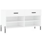 vidaXL Schuhbank Weiß 102x35x55 cm Holzwerkstoff vidaXL Schuhbank Weiß 102x35x55 cm Holzwerkstoff