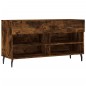 vidaXL Schuhbank Räuchereiche 102x35x55 cm Holzwerkstoff vidaXL Schuhbank Räuchereiche 102x35x55 cm Holzwerkstoff