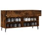 vidaXL Schuhbank Räuchereiche 102x35x55 cm Holzwerkstoff vidaXL Schuhbank Räuchereiche 102x35x55 cm Holzwerkstoff