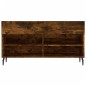 vidaXL Schuhbank Räuchereiche 102x35x55 cm Holzwerkstoff vidaXL Schuhbank Räuchereiche 102x35x55 cm Holzwerkstoff