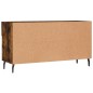 vidaXL Schuhbank Räuchereiche 102x35x55 cm Holzwerkstoff vidaXL Schuhbank Räuchereiche 102x35x55 cm Holzwerkstoff