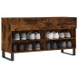 vidaXL Schuhbank Räuchereiche 102x35x55 cm Holzwerkstoff vidaXL Schuhbank Räuchereiche 102x35x55 cm Holzwerkstoff