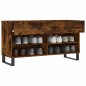 vidaXL Schuhbank Räuchereiche 102x35x55 cm Holzwerkstoff vidaXL Schuhbank Räuchereiche 102x35x55 cm Holzwerkstoff