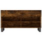 vidaXL Schuhbank Räuchereiche 102x35x55 cm Holzwerkstoff vidaXL Schuhbank Räuchereiche 102x35x55 cm Holzwerkstoff