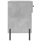 vidaXL Schuhbank Betongrau 102x35x55 cm Holzwerkstoff vidaXL Schuhbank Betongrau 102x35x55 cm Holzwerkstoff