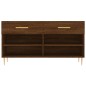 vidaXL Schuhbank Braun Eichen-Optik 102x35x55 cm Holzwerkstoff vidaXL Schuhbank Braun Eichen-Optik 102x35x55 cm Holzwerkstoff