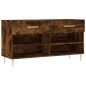 vidaXL Schuhbank Räuchereiche 102x35x55 cm Holzwerkstoff vidaXL Schuhbank Räuchereiche 102x35x55 cm Holzwerkstoff