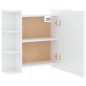 vidaXL Spiegelschrank mit LED Weiß 70x16,5x60 cm vidaXL Spiegelschrank mit LED Weiß 70x16,5x60 cm