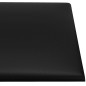 Wandpaneele 12 Stk. Schwarz 30x30 cm Kunstleder 1,08 m² Wandpaneele 12 Stk. Schwarz 30x30 cm Kunstleder 1,08 m²