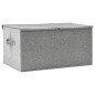 vidaXL Aufbewahrungsbox Stoff 50x30x25 cm Grau vidaXL Aufbewahrungsbox Stoff 50x30x25 cm Grau