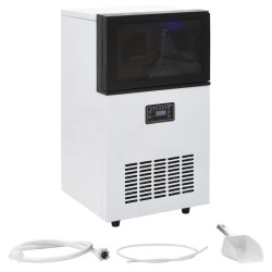 vidaXL Eiswürfelmaschine 420 W Schwarz 45 kg / 24 h 