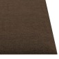 Wandpaneele 12 Stk. Braun 30x30 cm Stoff 1,08 m² Wandpaneele 12 Stk. Braun 30x30 cm Stoff 1,08 m²