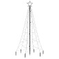 vidaXL LED-Weihnachtsbaum mit Erdnägeln Warmweiß 200 LEDs 180 cm vidaXL LED-Weihnachtsbaum mit Erdnägeln Warmweiß 200 LEDs 180 cm