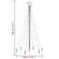 vidaXL LED-Weihnachtsbaum mit Erdnägeln Kaltweiß 200 LEDs 180 cm vidaXL LED-Weihnachtsbaum mit Erdnägeln Kaltweiß 200 LEDs 180 cm