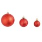 vidaXL 100-tlg. Weihnachtskugel-Set 3/4/6 cm Rot vidaXL 100-tlg. Weihnachtskugel-Set 3/4/6 cm Rot
