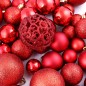 vidaXL 100-tlg. Weihnachtskugel-Set 3/4/6 cm Rot vidaXL 100-tlg. Weihnachtskugel-Set 3/4/6 cm Rot