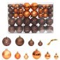 vidaXL Weihnachtskugeln 100 Stk. Braun 3 / 4 / 6 cm vidaXL Weihnachtskugeln 100 Stk. Braun 3 / 4 / 6 cm