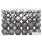 vidaXL Weihnachtskugeln 100 Stk. Grau 3 / 4 / 6 cm vidaXL Weihnachtskugeln 100 Stk. Grau 3 / 4 / 6 cm
