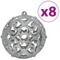 vidaXL Weihnachtskugeln 100 Stk. Grau 3 / 4 / 6 cm vidaXL Weihnachtskugeln 100 Stk. Grau 3 / 4 / 6 cm