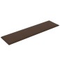 vidaXL Wandpaneele 12 Stk. Braun 60x15 cm Stoff 1,08 m² vidaXL Wandpaneele 12 Stk. Braun 60x15 cm Stoff 1,08 m²