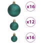vidaXL Weihnachtskugeln 100 Stk. Grün 3 / 4 / 6 cm vidaXL Weihnachtskugeln 100 Stk. Grün 3 / 4 / 6 cm