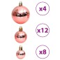 vidaXL Weihnachtskugeln 100 Stk. Rosa und Rose 3 / 4 / 6 cm vidaXL Weihnachtskugeln 100 Stk. Rosa und Rose 3 / 4 / 6 cm