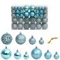 vidaXL Weihnachtskugeln 100 Stk. Türkis 3 / 4 / 6 cm vidaXL Weihnachtskugeln 100 Stk. Türkis 3 / 4 / 6 cm