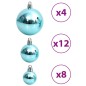 vidaXL Weihnachtskugeln 100 Stk. Türkis 3 / 4 / 6 cm vidaXL Weihnachtskugeln 100 Stk. Türkis 3 / 4 / 6 cm