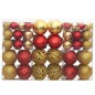 vidaXL Weihnachtskugeln 100 Stk. Golden und Weinrot 3 / 4 / 6 cm vidaXL Weihnachtskugeln 100 Stk. Golden und Weinrot 3 / 4 / 6 cm