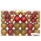 vidaXL Weihnachtskugeln 100 Stk. Golden und Weinrot 3 / 4 / 6 cm vidaXL Weihnachtskugeln 100 Stk. Golden und Weinrot 3 / 4 / 6 cm