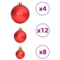 vidaXL Weihnachtskugeln 100 Stk. Golden und Weinrot 3 / 4 / 6 cm vidaXL Weihnachtskugeln 100 Stk. Golden und Weinrot 3 / 4 / 6 cm