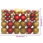 vidaXL Weihnachtskugeln 100 Stk. Golden und Weinrot 3 / 4 / 6 cm vidaXL Weihnachtskugeln 100 Stk. Golden und Weinrot 3 / 4 / 6 cm