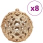 vidaXL Weihnachtskugeln 100 Stk. Champagner und Braun 3 / 4 / 6 cm vidaXL Weihnachtskugeln 100 Stk. Champagner und Braun 3 / 4 / 6 cm
