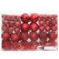 vidaXL 111-tlg. Weihnachtskugel-Set Rot Polystyrol vidaXL 111-tlg. Weihnachtskugel-Set Rot Polystyrol