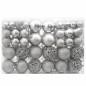vidaXL 111-tlg. Weihnachtskugel-Set Silbern Polystyrol vidaXL 111-tlg. Weihnachtskugel-Set Silbern Polystyrol