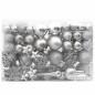 vidaXL 111-tlg. Weihnachtskugel-Set Silbern Polystyrol vidaXL 111-tlg. Weihnachtskugel-Set Silbern Polystyrol