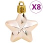 vidaXL 111-tlg. Weihnachtskugel-Set Rosegold Polystyrol vidaXL 111-tlg. Weihnachtskugel-Set Rosegold Polystyrol