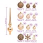 vidaXL 111-tlg. Weihnachtskugel-Set Rosegold Polystyrol vidaXL 111-tlg. Weihnachtskugel-Set Rosegold Polystyrol